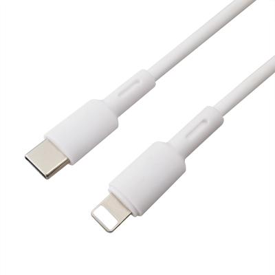 China 1 meter type c mobile phone palladium fast charging cable for iphone 8 pin charging cables for sale