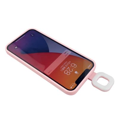 China LED Selfie Ring Phone Case Waterproof Portable Desigh Phone Case For iPhone Mobile Phone Filter Mount for sale