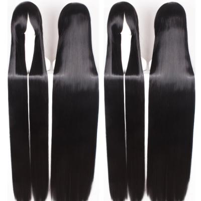 China Body Wave Wholesale Price Theme 150CM Straight Hair Long,700g Thick Universal Style Cosplay Anime Cosplay Anime Wig 700g Thick Red Silver for sale