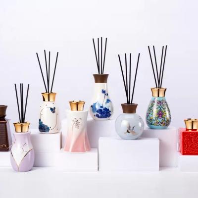 China Household Household Ceramic Scent Diffuser Bottle for sale