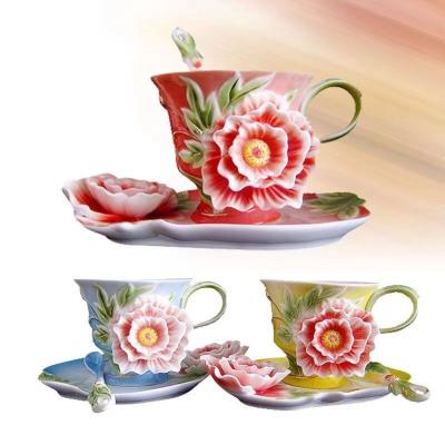 China Franz Viable Porcelain Cup and Saucer for sale