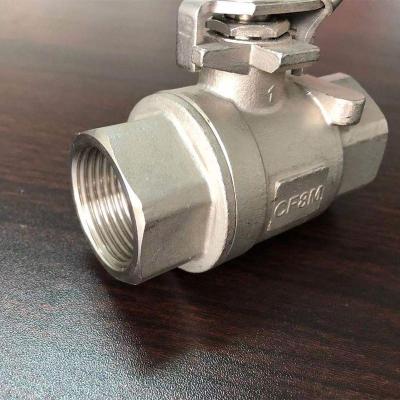 China General 2 Inch 316L Stainless Steel 3PC Manually Tank Bottom Ball Valve for sale