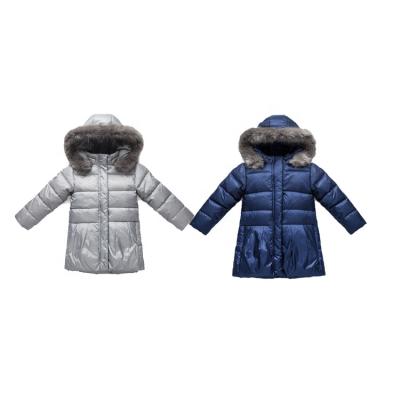 China wholesale Anti-wrinkle warm hooded padded kids new outwear lightweight winter down jacket for girls for sale