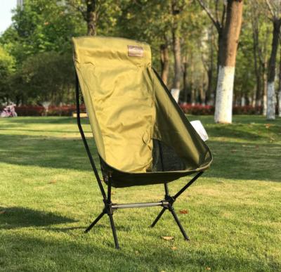 China Large Modern Outdoor Folding Chair / Deck Chair With Pillow For Beach Camping And Fishing for sale