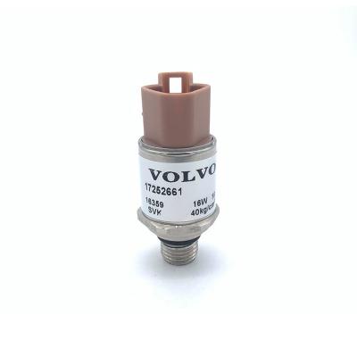 China Machinery Repair Shops SUNORO EC210 EC240 EC290 EC360 Volvo Excavator Low Voltage Sensor Switch 40Bar 17252661 for sale