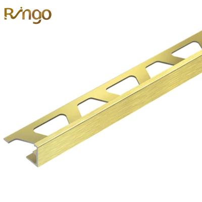 China Foshan Ringo Foshan Hot Sale Free Modern Sample Floor Transition Strip Corner L Shape Aluminum Edge Inside Trim Corner Tile for sale