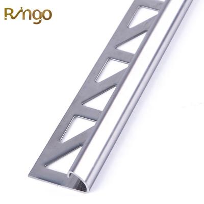 China Ringo Export High Demand Kuwait Market Success 304 Modern 2022 Effect Marble Tiles Decoration Strips Around Edge Tile Profiles for sale