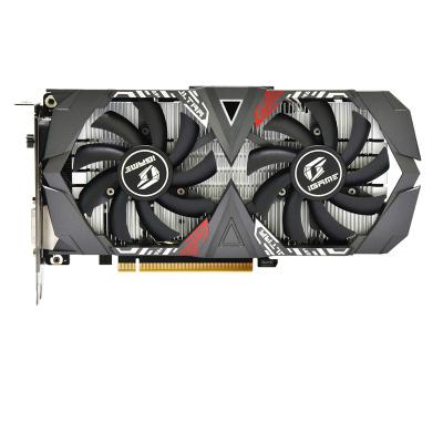 China Support NVIDIA GeForce Experience Colorful iGame Ultra Dual Parameters 4G GeForce GTX 1650 Gaming Graphics Card GDDR5 8000MHz 6pin Fan Cooling for sale