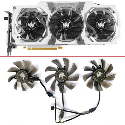 China Support 3pcs NEW GA91S2U FY09015L12LPA FY08015L12LPA 85MM RGB 4 PIN GALAXY GEFORCE GTX 970 GTX 980 TI HOF Graphics Cooling Fan For Fan for sale