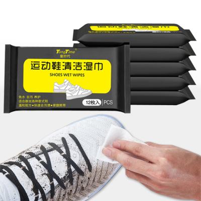 China Custom Wholesale Stain Cleaning Sneaker Wipes Shoe for sale