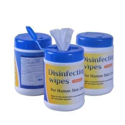 China Customized Wet Cleaning Wipes Supplier 80 Pieces Per Barrel Cleaning Wet Wipes for sale