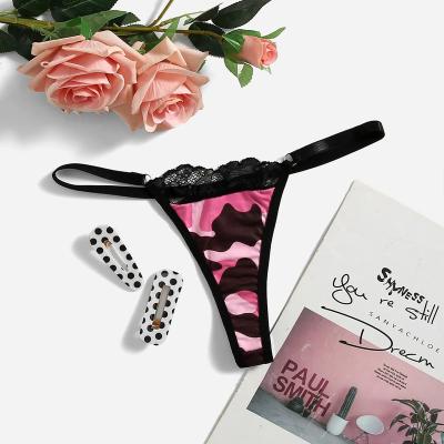 China Breathable Women's Sexy Underwear G-String Thongs Lingerie Panties Lace Lingerie Briefs for sale