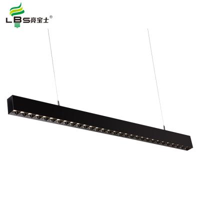 China High Light Efficiency Wholesale Price Aluminum Profile Suspended Ceiling Hanging Desk Lights 36W LED Pendant Light for sale