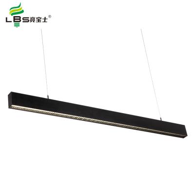 China High Efficiency Light High Quality Office Kitchen Industrial Hanging Linear Lamp Suspended Aluminum 36W Led Pendant Lamp for sale