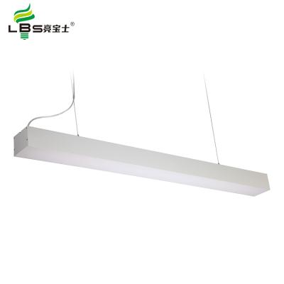 China High Quality Commercial High Light Efficiency Single Hanging Type For Office Linear Long LED High Bay Light for sale