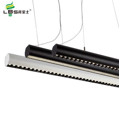 China High Light Efficiency High Power 5 Years Warranty Commercial Office 36W 1200MM Linear Light Modern Led Pendant Lamp for sale