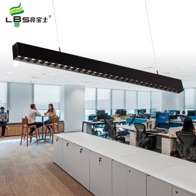 China Hot Selling High Light Efficiency Nordic Hanging Hanging Desk Lights 36W LED Aluminum Pendant Lamp for sale