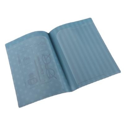 China Hot Selling Eco-friendly L Shape Folder A4 PP Pocket Folder Office Stationery Multi-Page Clip Folder for sale