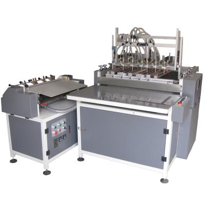 China HL-M500A semi-automatic print shops hardcover book making machine/book cover making machine for hard cover making for sale