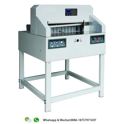 China HL-QZ6508PX electric paper cutting machine/automatic paper cutter/program paper guillotine HL-QZ6508PX for sale