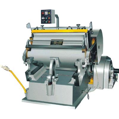 China Printing Shops Manual Carton Box Creasing Die Cutting Machine Price HL-ML-750 for sale