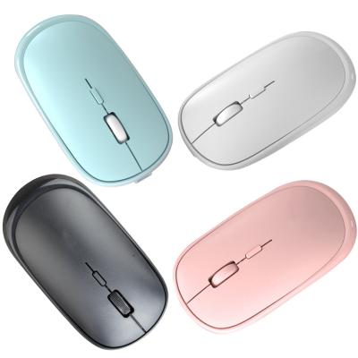 China Blueteeth 3.0 Rechargeable Ergonomic Dual Mode 2.4G Wireless Portable Mini Optical Mouse With USB Nano Receiver for sale