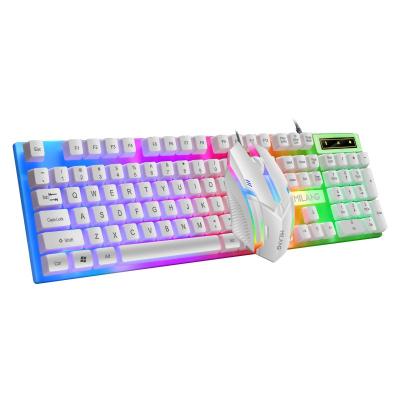 China For Game New Cheap Model Backlit Set 104 Key OEM Keyboard Gamer Rainbow LED RGB Wired PC Computer Gaming Keyboard for sale