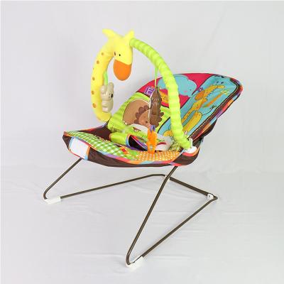 China Hot Selling Safety MST Amazon Baby Rocking Chair Electric Baby Swing Chair Rattle Bell Strollers Walkers For Child for sale