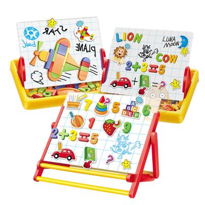 China MST Knowledage Environmental Material Easel Drawing Tablet Digit Letter and Drawing Boards Kids Educational Toys for Children for sale