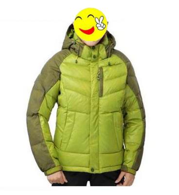 China Waterproof Logo Printed Winter For Female 90% Warm Duck Down Jacket for sale