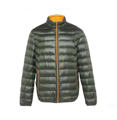 China Breathable Men's Winter Cloth Jacket Style Down Compressed Jacket for sale