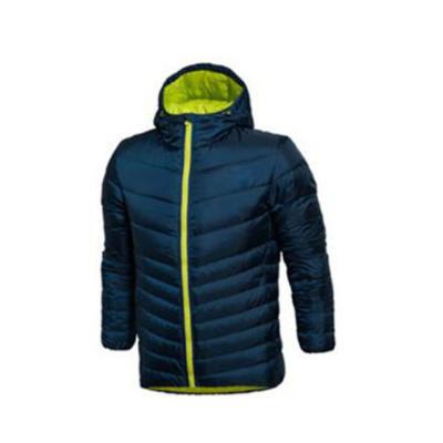 China Breathable Navy Blue Shell Men's Winter Outwear Duck Down Coat for sale