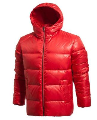 China Breathable Duck Down Fill Mens Packable Nylon Shell Jacket For Winter for sale