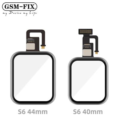 China Fix Apple Watch Screen GSM-FIX Touch Screen Digitizer Glass For Apple Watch Series 6 Glass Panel Touch Glass Replacement 40mm 44mm for sale