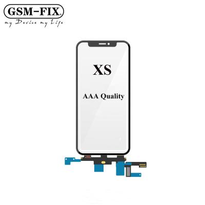 China For iPhone XS LCD Refurbish Wholesale GSM-FIX Touch Screen For iPhone XS Original 3 At 1 LCD Repair Replacement Parts for sale