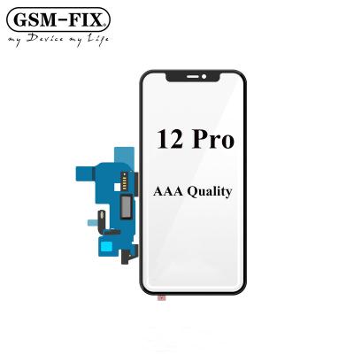 China For iPhone 12 Pro Max Lcd Refurbishing GSM-FIX Wholesale Outer Glass With Oca Glue For Iphone 12 Pro Max Lcd Glass Touch Lens Repair Replacement for sale