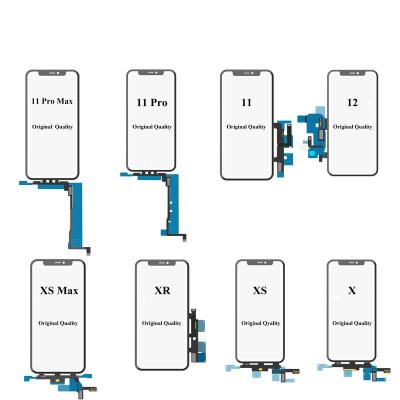 China For iPhone LCD Refurbished GSM-FIX Touch Screen Front Glass With OCA Sticker For iPhone 6 6S 7 7P 8 Plus Max Max X XS XR 11 XS 11 12 13 Pro for sale