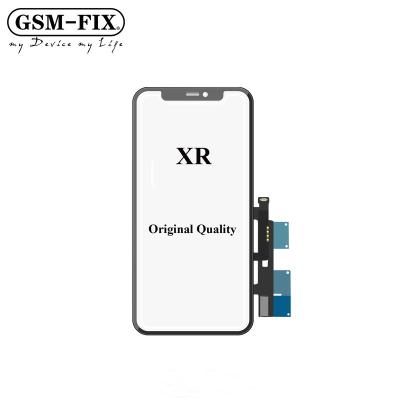 China For iPhone XR LCD Refurbish Original GSM-FIX LCD Touch Screen Digitizer Sensor Glass With Oca Film Glue View Assembly with IC for Iphone XR for sale