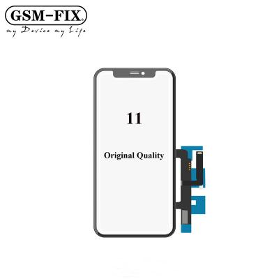 China For iPhone 11 LCD Refurbish GSM-FIX Touch With OCA Original Flex Touch Screen Digitizer With OCA Short For iphone 11 Repair To Refurbish for sale