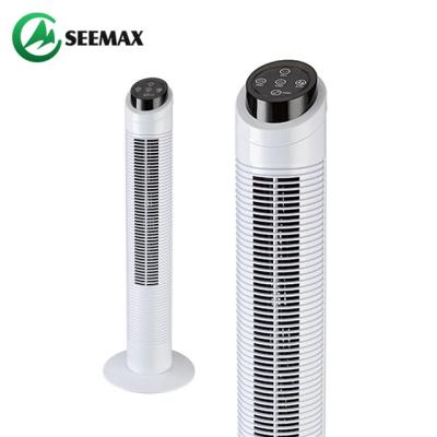 China Household SEEMAX Floor Electric Pedestal Swing Tower Fan for sale