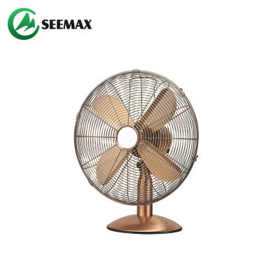 China Household SEEMAX Small Electric Desktop Vintage Table Fan for sale