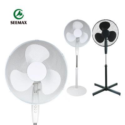 China Modern Tilt Adjustable Head Around Low Cross Pedestal Cooling Electric Fan 40cm 16