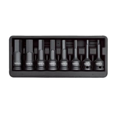 China HEX IMPACT BIT SOCKET SET HEX 8PCS 1/2