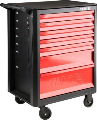 China 211 Hot Sale Auto Repair Tool Cabinet PCs Tool Trolley High Quality Steel YT-55291 for sale