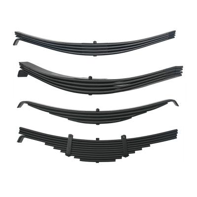 China Heavy truck factory wholesale leaf spring for trailer dresser trailer leaf spring suspension for sale