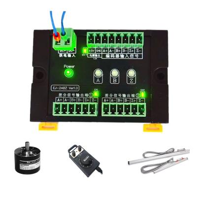 China 1 In 2 Out Servo Encoder Pulse Signal Splitter Distributor 5V TTL / RS422 Differential Signal Output for sale