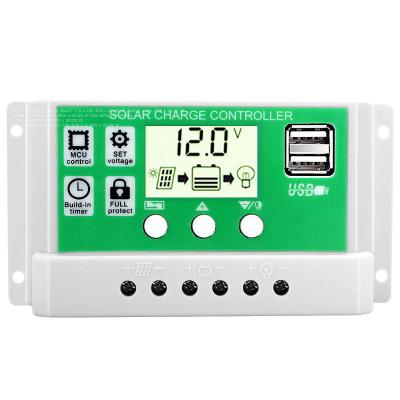 China Regulador auto dual de Battery Charging Panel USB Controlador De Carga 12V 24V del regulador solar de la carga de MPPT en venta