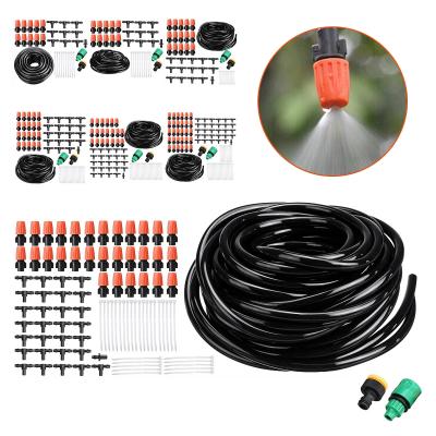 China sistema del enfriamiento de espray de la niebla del sistema de riego de la irrigación por goteo de los 5m el 15m los 25m Kit Garden Micro Water Sprinklers en venta