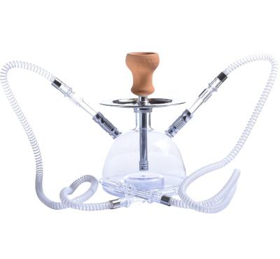 China Smoking Set Anho Logo Shisha Portable Hookah Shisha Custom Made Hot Sale Mini Small Hookah Acrylic Shisha for sale