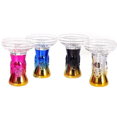 China Custom Shisha Tool Hot Selling Shisha Tool Hookah Head Glass Hookah Shisha Bowl Smoking Rise for sale